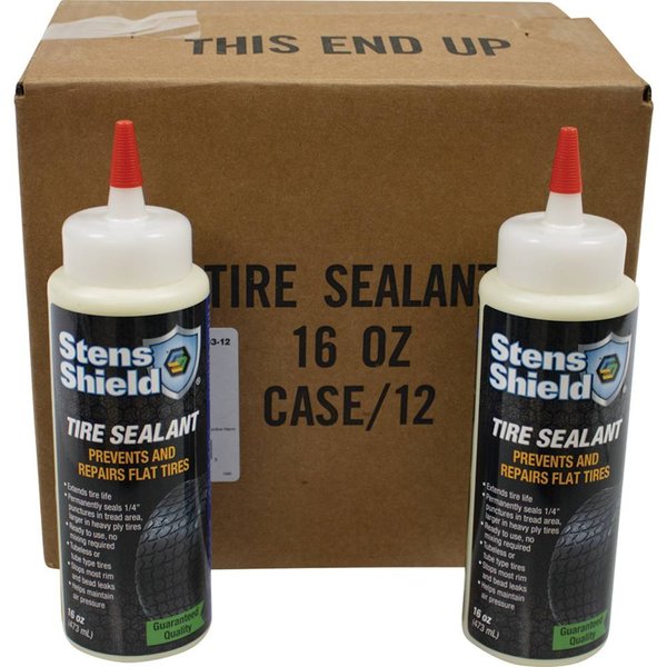 Stens Tire Sealant 16 oz Size, Prevents and repairs flat tires 750-003-12